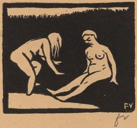 Poistuminen vedestä (La sortie du bain)