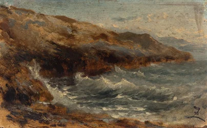 Aalto, vuosina 1850-1860 (öljy paperille kankaalle).