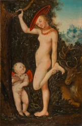 Venus ja Amor, hunajavaras