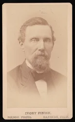B.B. Kelloggin muotokuva, ennen vuotta 1876.