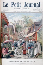 Tananarive Antananarivo, Madagaskarin pääkaupunki, 1895