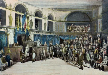 Thermidor , robespierren kaatuminen, theatre de la porte saint martinin teatteri