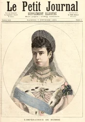 Venäjän keisarinna, "Le Petit Journal", 7. helmikuuta 1891