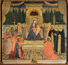 San Marcon alttaritaulu, n. 1438-1440 (lämpötila paneelissa)