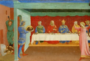Herodeksen juhla ja Pyhän Johannes Kastajan pään mestaus, noin 1430