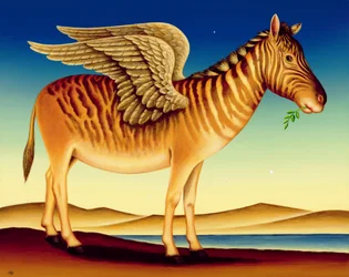 Quagga, 2000 (öljy ja tempera paneelissa)