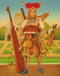 The Musicians Garden, 1997 (öljy ja tempera paneelissa)