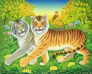 Tyger Tyger, 2002 (öljy ja tempera paneelissa)