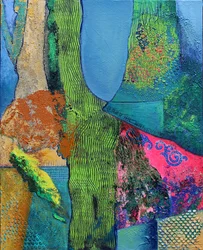 Toteemi nro 3, 2012 (akryyli kankaalle)