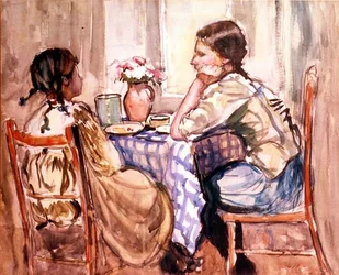 Ateria (akvarelli paperille)