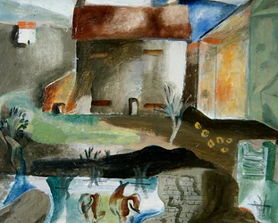 Mill Pond, n. 1930 (öljy aluksella)