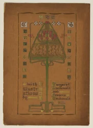 Nimisivu teokselle "The Christmas Story", 1895-96