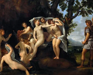 Diana ja Actaeon, n. 1617.