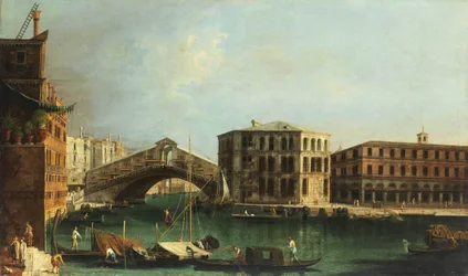 Francesco Albotto Rialton silta ja Camerlenghin palatsi