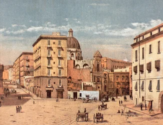 San Francescon aukio Porta Capuanassa Napolissa