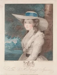 Kreivitär Spencer, 1787.