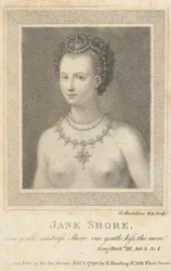 Jane Shore: antakaa lempeälle rouva Shorelle vielä yksi lempeä suudelma, Shakespeare,..., 1. helmikuuta 1790.