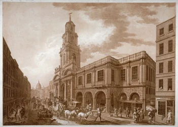 Royal Exchange, Lontoon kaupunki, 1788.