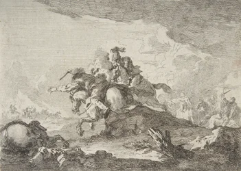 Cavalry Charge, 1700-luvun puolivälistä loppupuolelle.