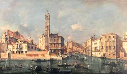 Grand Canal: San Geremia ja Cannaregion sisäänkäynti