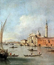 S. Giorgio Maggiore, Giudeccalta nähtynä (öljy)