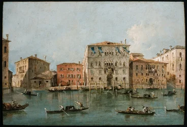Näkymä Palazzo Loredaniin