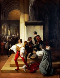 Lampugnanin salaliitto, kirjoittanut Francesco Hayez (1791-1882)