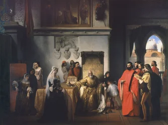 Doge Francesco Foscarin poisto (Kaksi Foscaria)