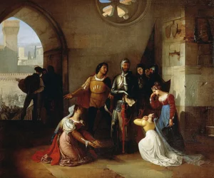 Peter Rossi, Scaligerin vangittuna