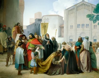 Otto II:n sovinto hänen äitinsä Adelaiden kanssa Burgundiasta
