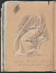 Verona Sketchbook: Verhotyöpöytä, jossa jalka ja kaiverrus sivu 88, 1760.