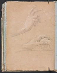 Verona Sketchbook: Kädet sivu 92, 1760.