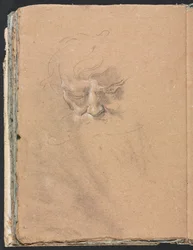 Verona Sketchbook: Miesten pääsivu 80, 1760.