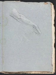 Verona Sketchbook: Oikea käsi ja käsi sivu 95, 1760.