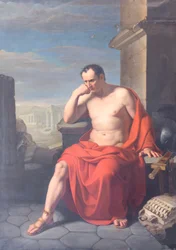 Marius istuu Karthagon raunioilla, Francesco Oliva