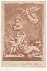 Allegoria taiteilija Francesco Mazzolista, joka tunnetaan nimellä Parmigianino