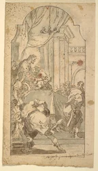 Piirros, Viimeinen ehtoollinen, 1746-86
