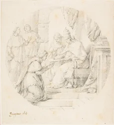 Angelo Maria Querini loi kardinaaliksi Benedictus XIII, 1709-87.