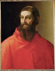 Kardinaali Rodolfo Pio (maalaus kankaalle)