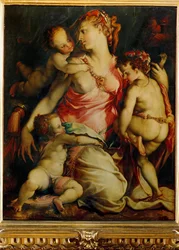 Charity (maalaus puulle)