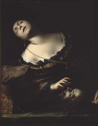 Herodias kastajan pään kanssa, 1633-35