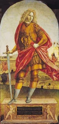 Publius Scipio Africanus (n. 235-183 eKr.) (öljy levylle)