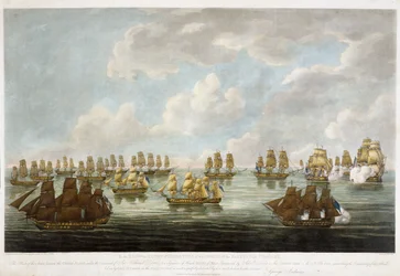 Kiinan laivaston ja ranskalaisen laivueen välinen taistelu 15. helmikuuta 1804.