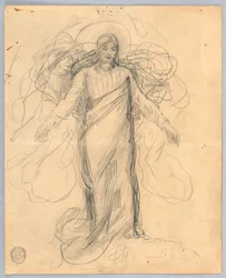 Study for Christ, St. Bartholomew