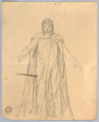 Study for Christ, St. Bartholomew