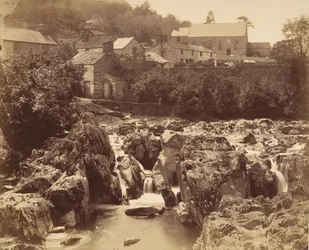 Pont y -parissa, Bettws-y-Coedissa, Pohjois-Walesissa, 1856.