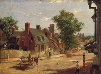 Old Annapolis, Francis Street, 1876.