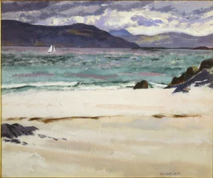 Ben Bhuie North Endistä, Iona, n. 1926 (öljy paneelille)