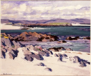 White Sands, Iona (öljy kankaalle)