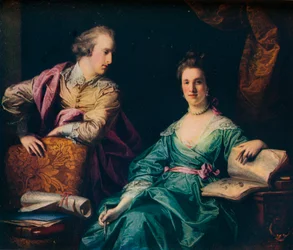 Isabel ja Thomas Crathorne, 1767